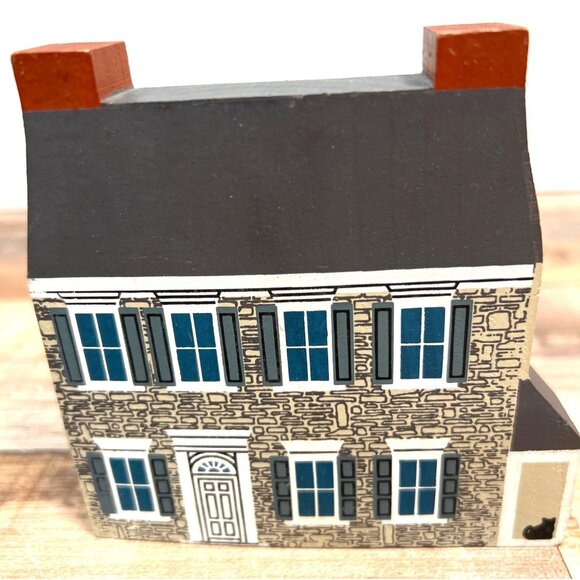 The Cats Meow Village 1991 Governor Snyder Mansion Series IX Collectible Decor - Picture 1 of 3